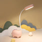 Unique Dinosaur Desk Lamp LED Night Light for Kids Wireless Charging Student Learning Eye Protection Lamp USB Rechargeable Home Bedroom Study Desk Room Decoration Lamp is the Teens Girls Best Gift